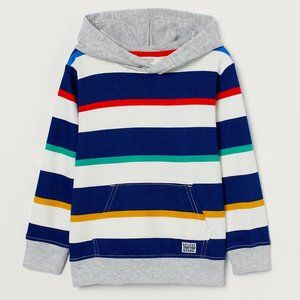 H&M Striped Hoodie
